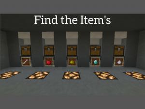 İndir Find the Items için Minecraft 1.12